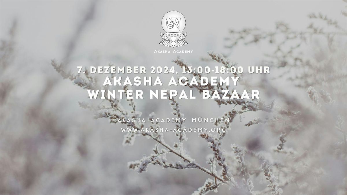 Winter Nepal Bazaar