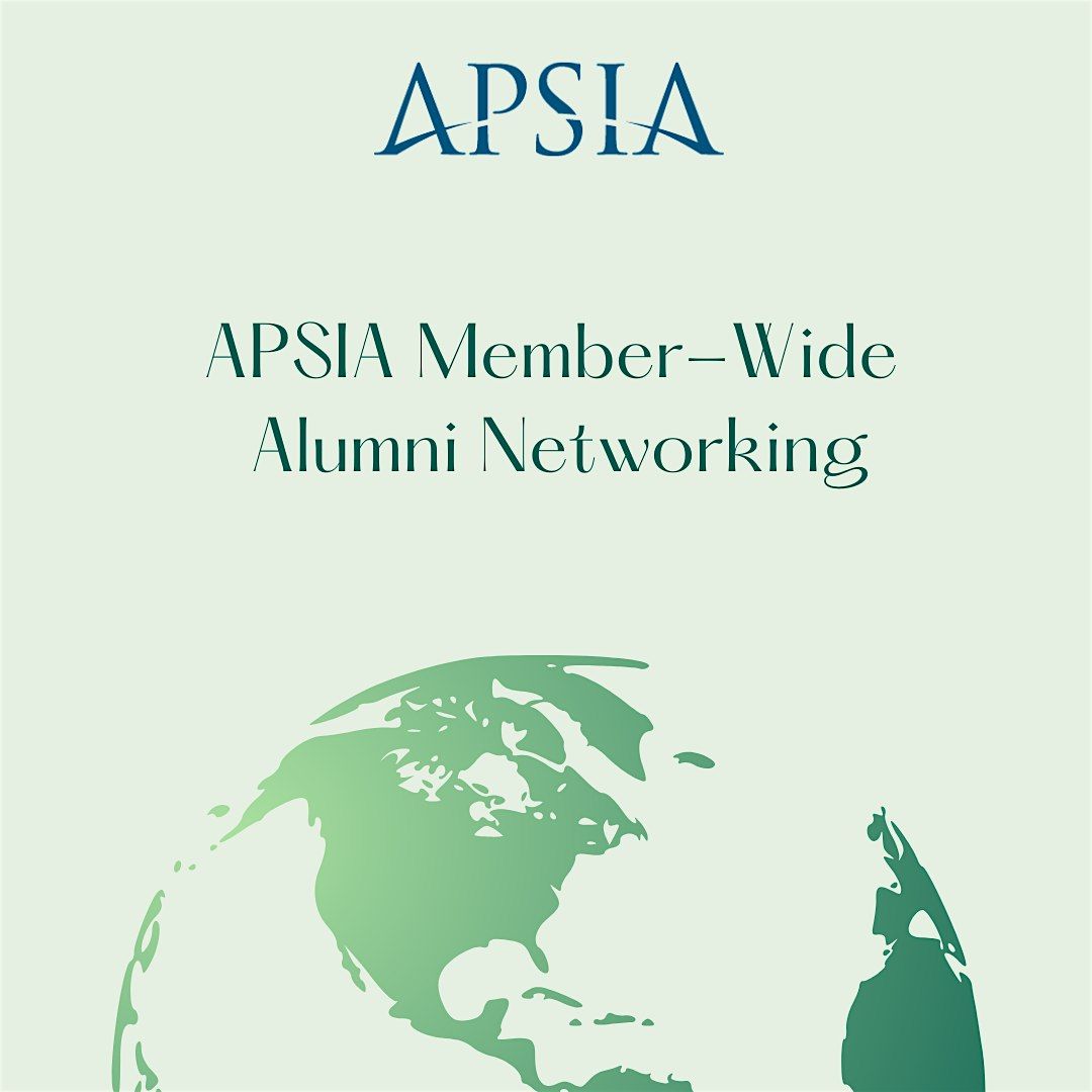APSIA Alumni Networking - Washington, DC