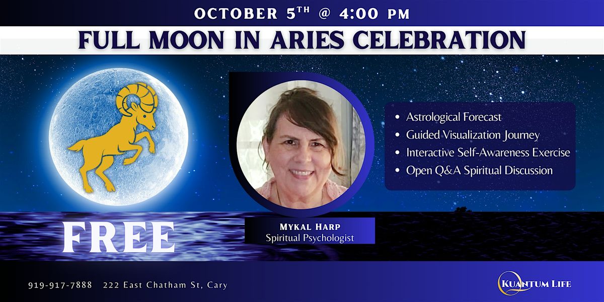 Full Moon in Aries Celebration