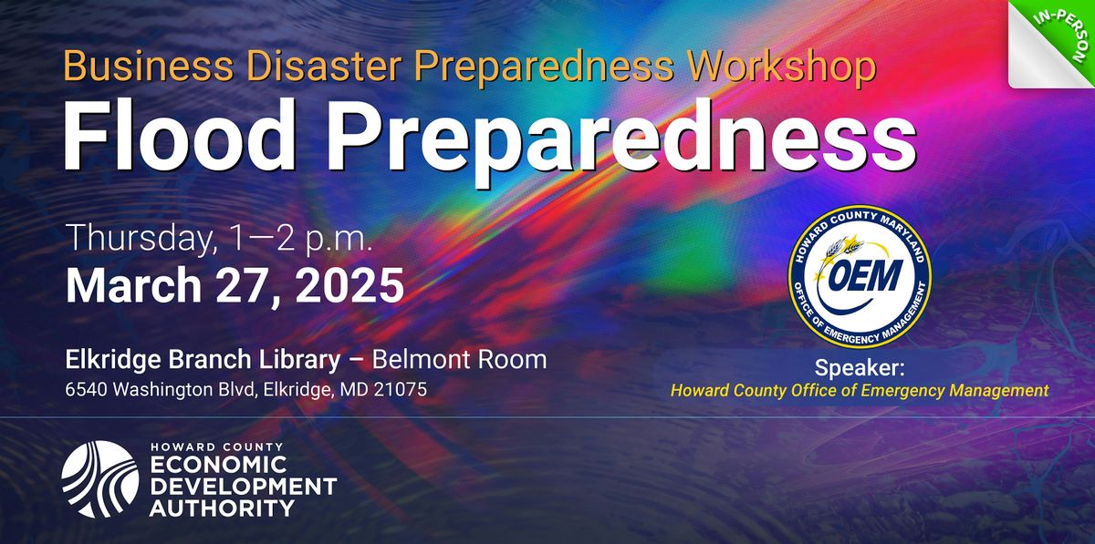 Business Disaster Preparedness Workshop