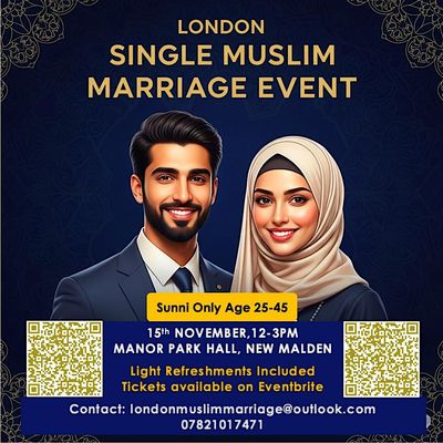 London Muslim Marriage Events