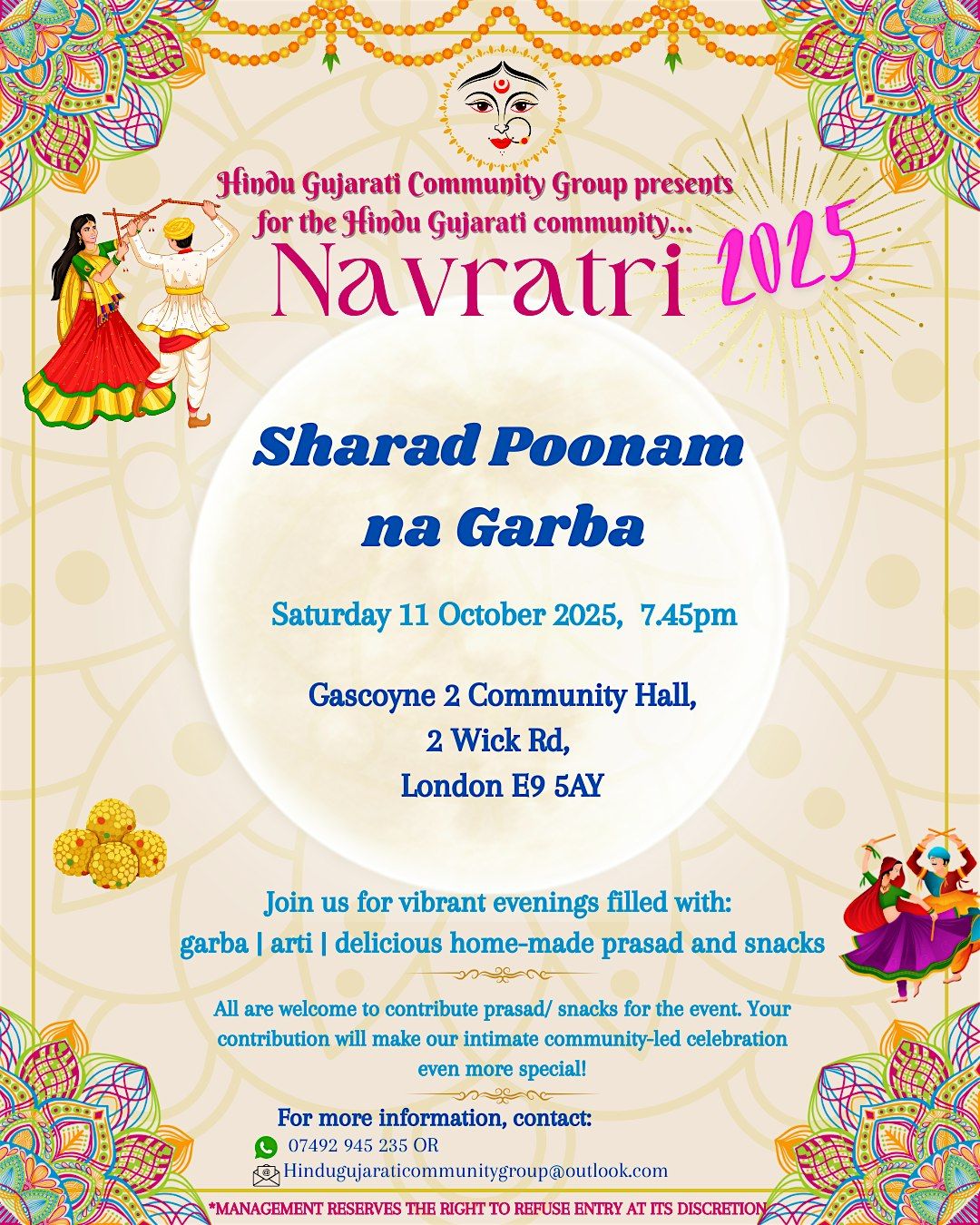 Sharad Poonam na Garba
