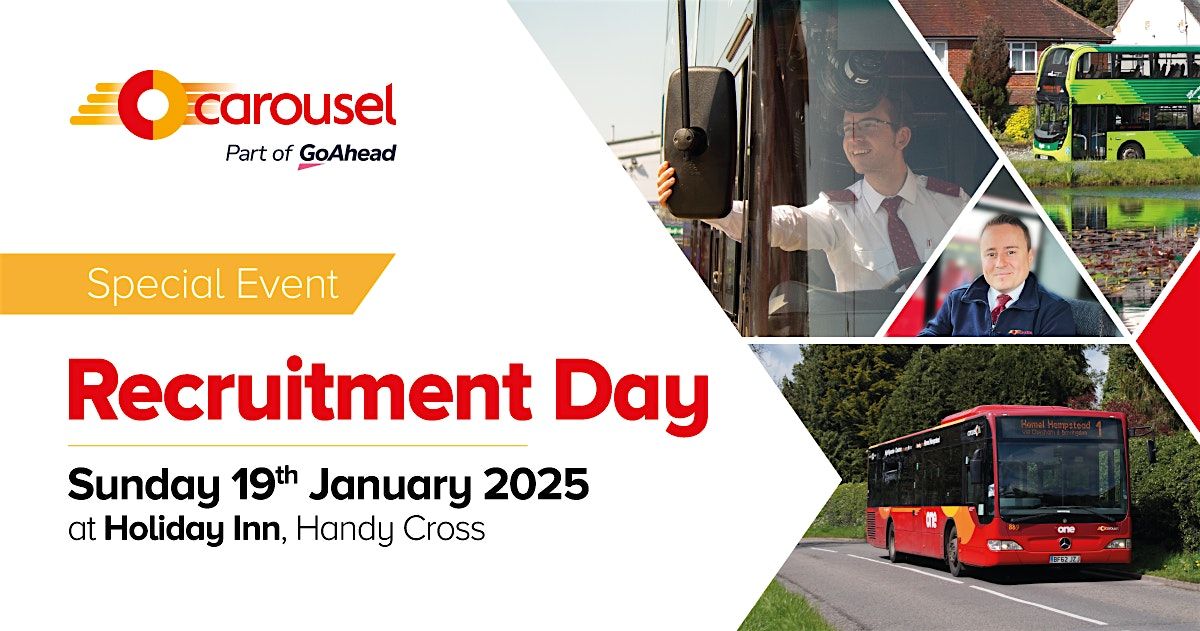 Carousel Buses Bus Driver Recruitment Event