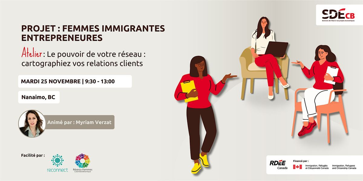 Atelier FIE : Le pouvoir de votre r\u00e9seau - NANAIMO