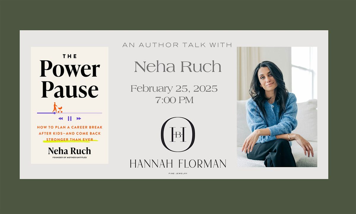 An Author Talk With Neha Ruch