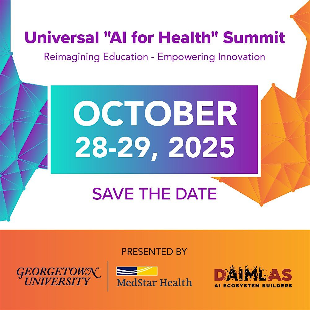Universal "AI for Health" Summit - Oct 29, 2025