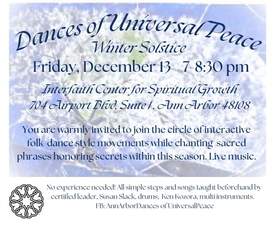 Winter Solstice Dances of Universal Peace