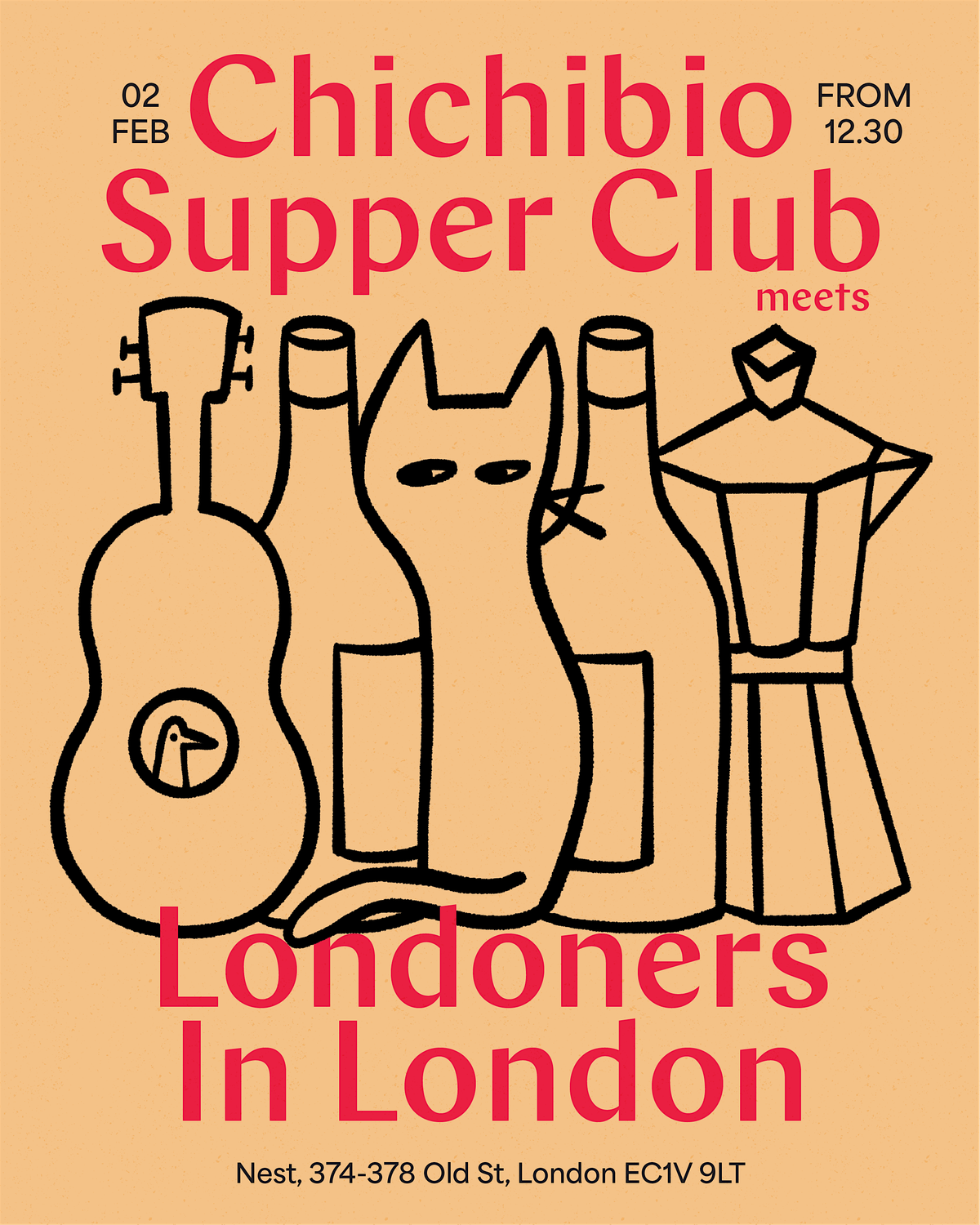 Chichibio Supper Club meets Londoners in London