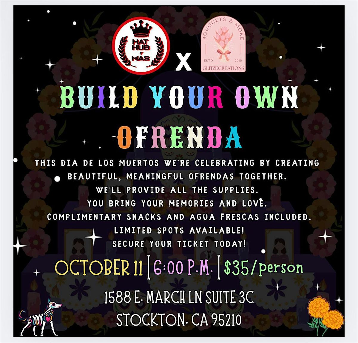 D\u00eda de los Muertos: Build Your Own Mini Ofrenda Workshop