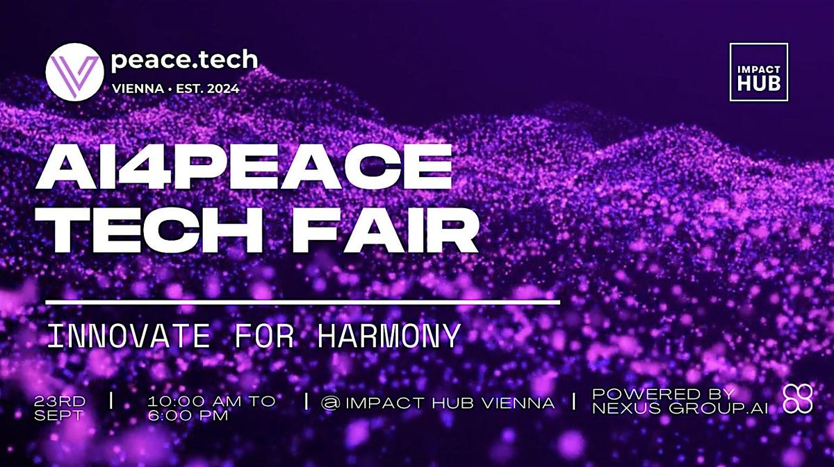 AI4Peace Tech Fair