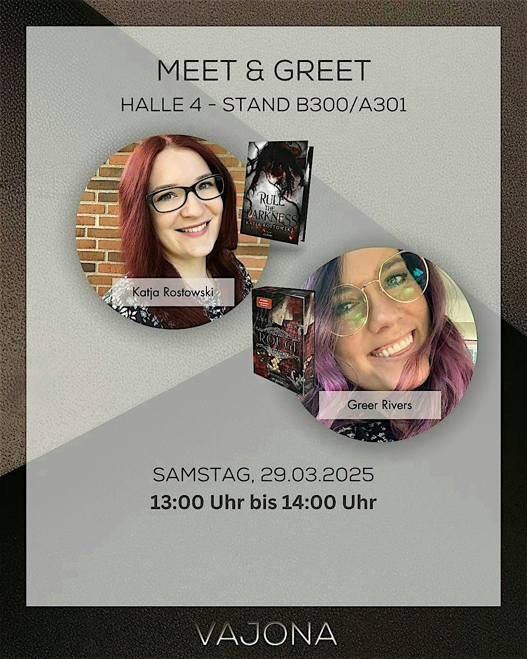 Meet and Greet - Greer Rivers & Katja Rostowski