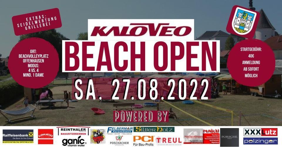 KALOVEO Beach Open Offenhausen 2022