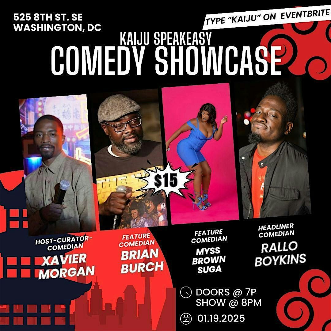 Comedy & Ramen: A Night of Laughs with Rallo Boykins @ Kaiju Speakeasy