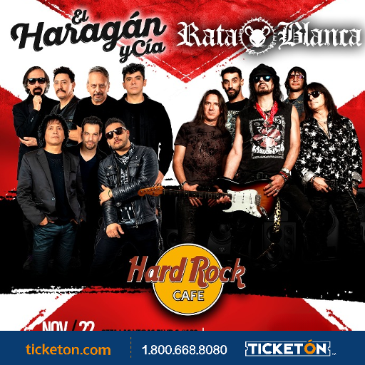 EL HARAGAN Y CIA Y RATA BLANCA - LAS VEGAS, NV