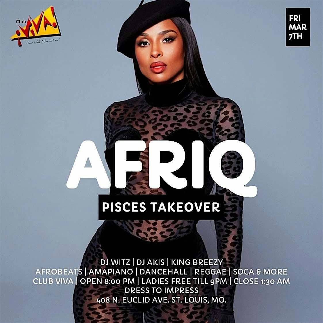 AFRIQ PISCES TAKEOVER