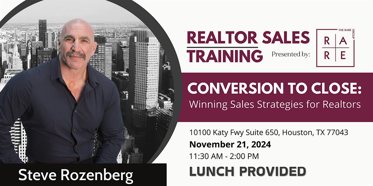 Conversion to Close: Winning Sales Strategies with Steve Rozenberg