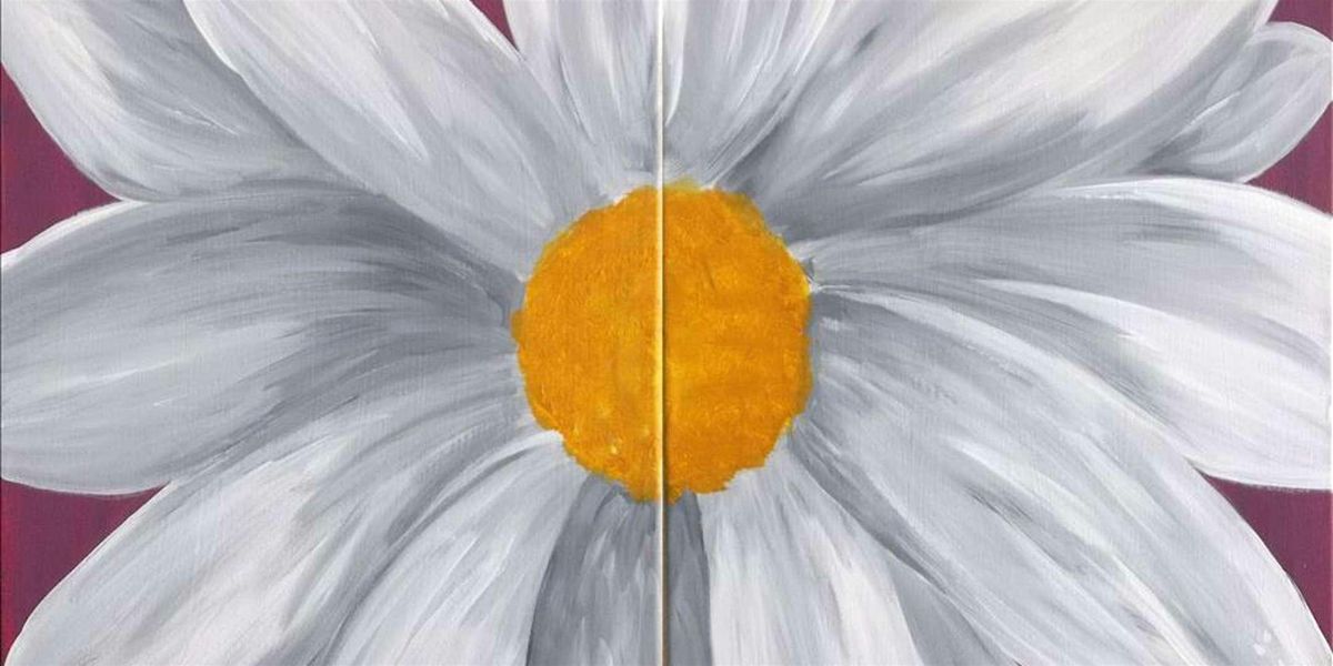 Spring Daisy - Paint and Sip by Classpop!\u2122