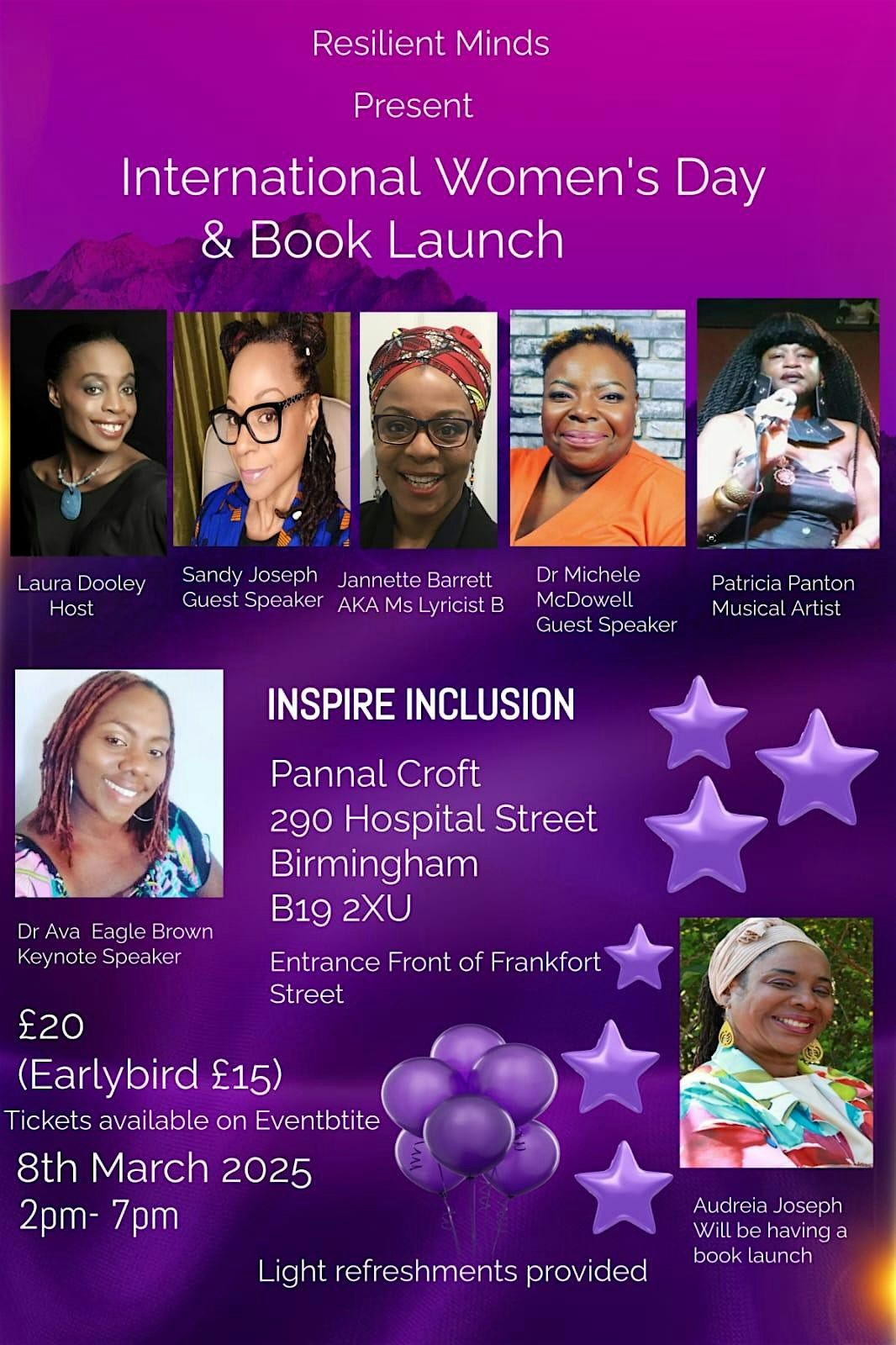 INTERNATIONAL WOMEN'S DAY & BOOK LAUNCH