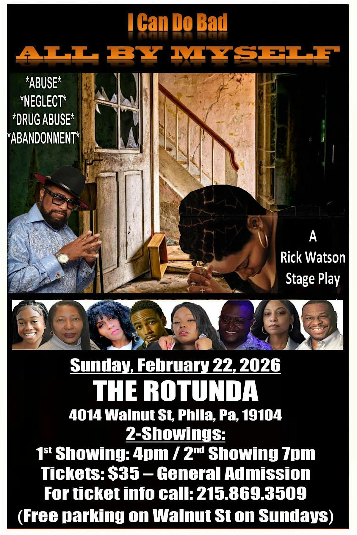 I CAN DO BAD ALL BY MYSELF The Stage Play