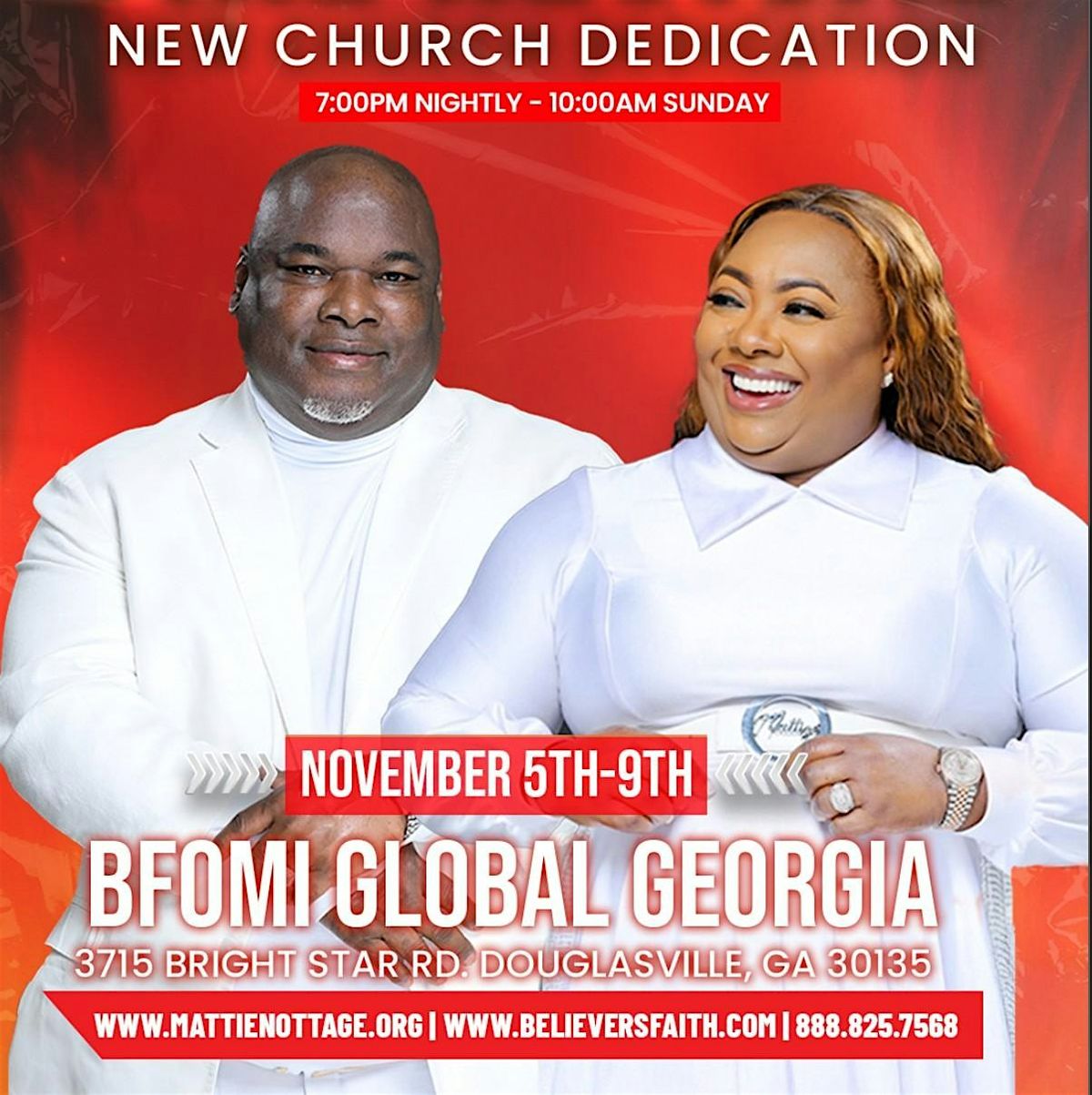 FIRE REVIVAL : NEW CHURCH DEDICATION