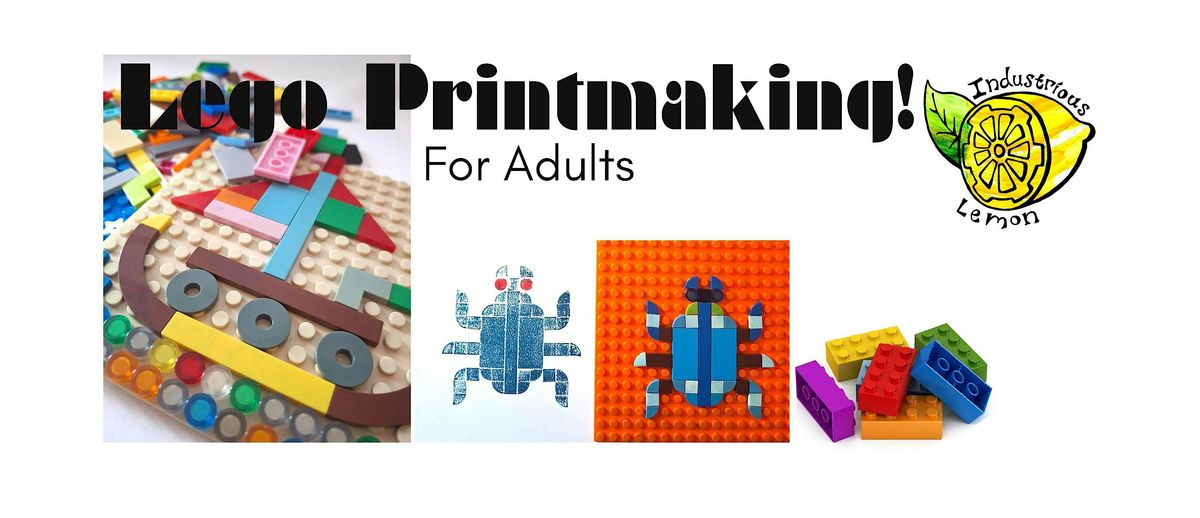 Lego printmaking  @Big Penny Christmas Workshop Bazaar