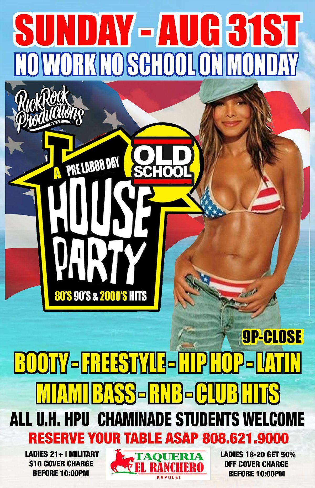 PRE-LABOR DAY OLD SCHOOL PARTY