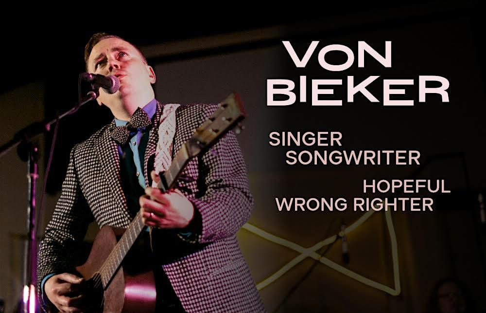 Dave von Bieker Concert:  Raising Funds to Support Refugees