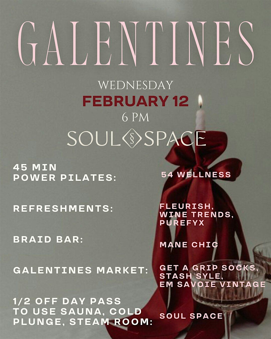 Galentines Power Pilates W\/ 54 Wellness