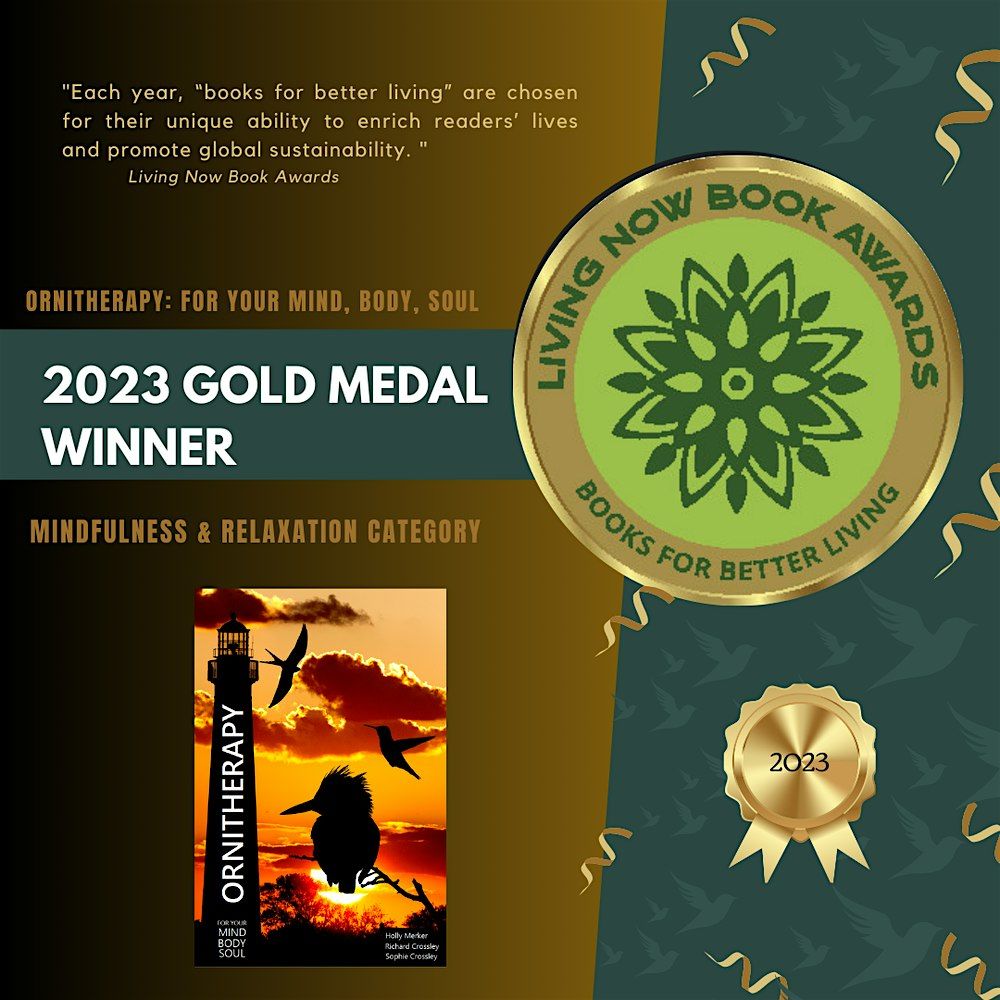 WBU Book Club-  Ornitherapy: For the Mind, Body, and Soul