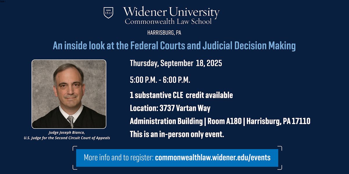 An Inside Look at the Federal Courts and Judicial Decision Making