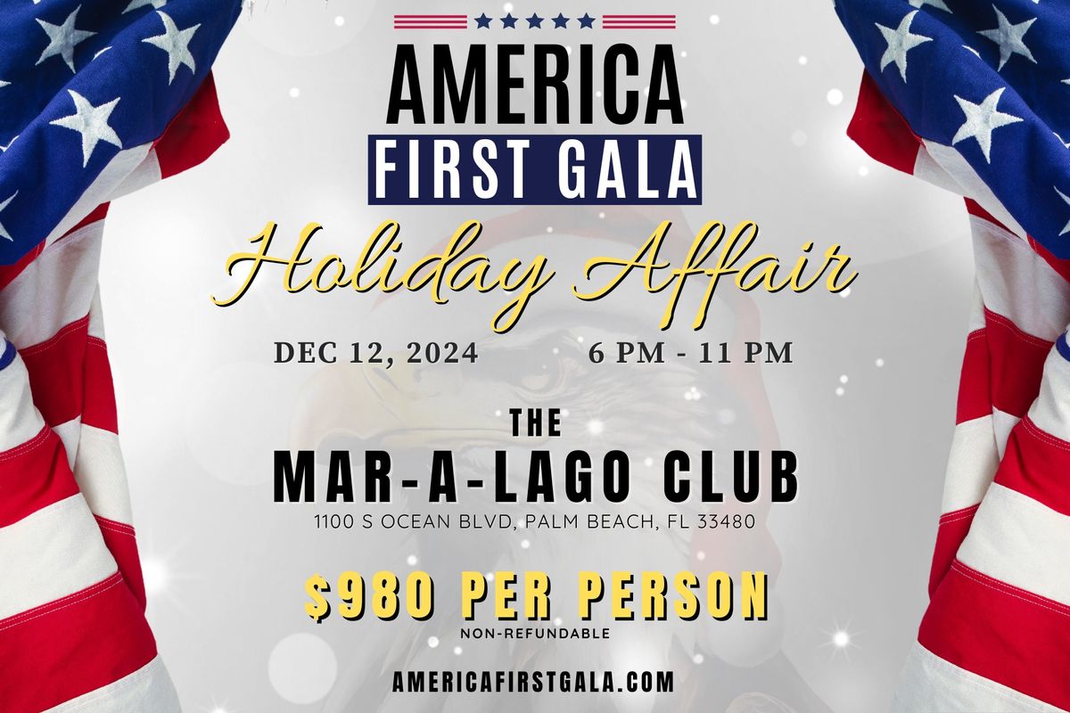 America First Gala - Holiday Affair