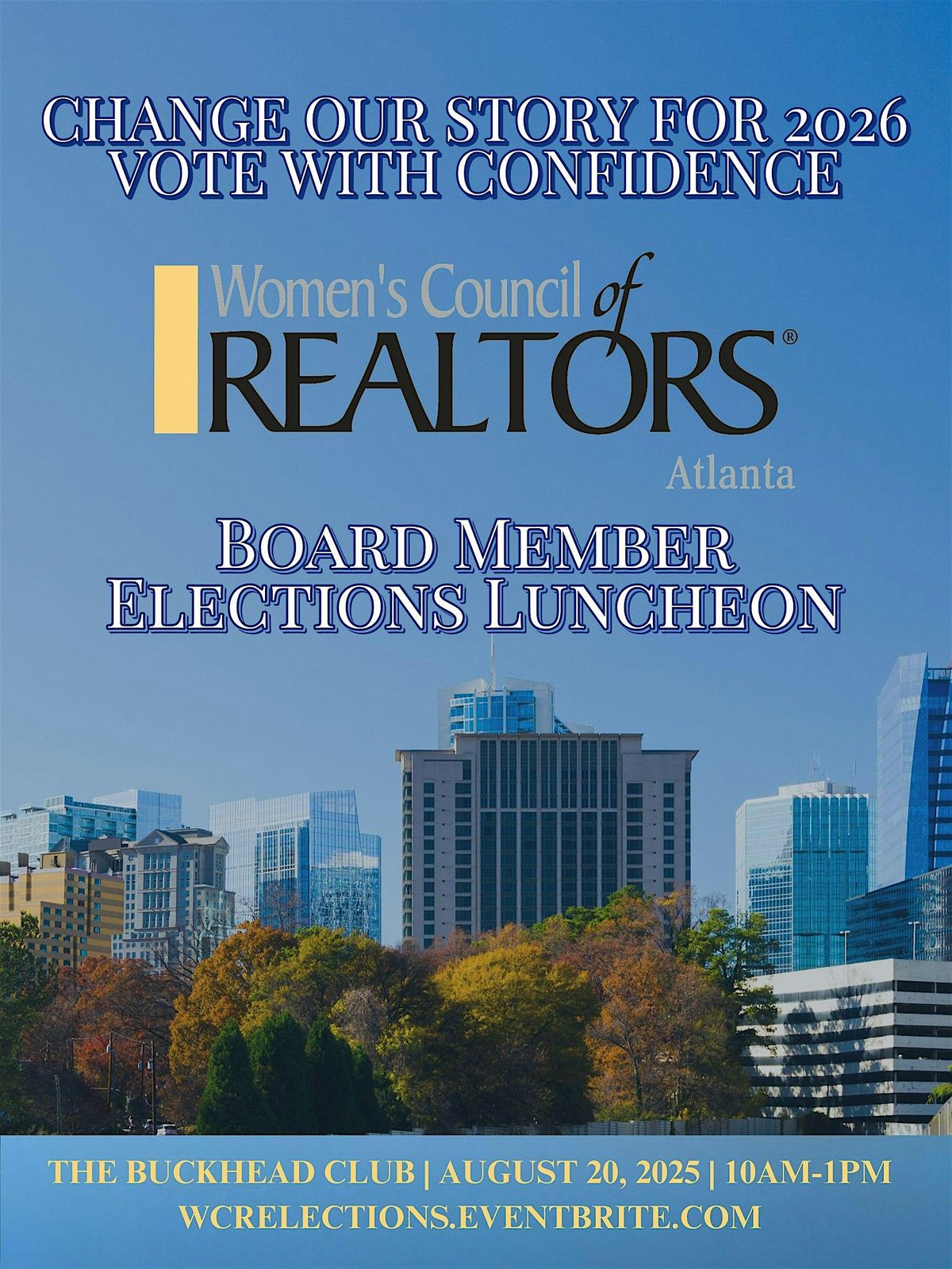 Women's Council Of Realtors 2026 Board Member Elections - Buckhead Club