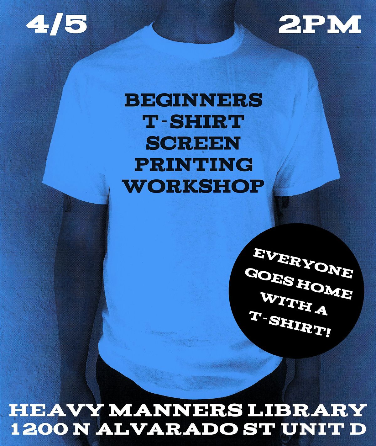 Beginners T-shirt Screen Printing Workshop (4\/5)