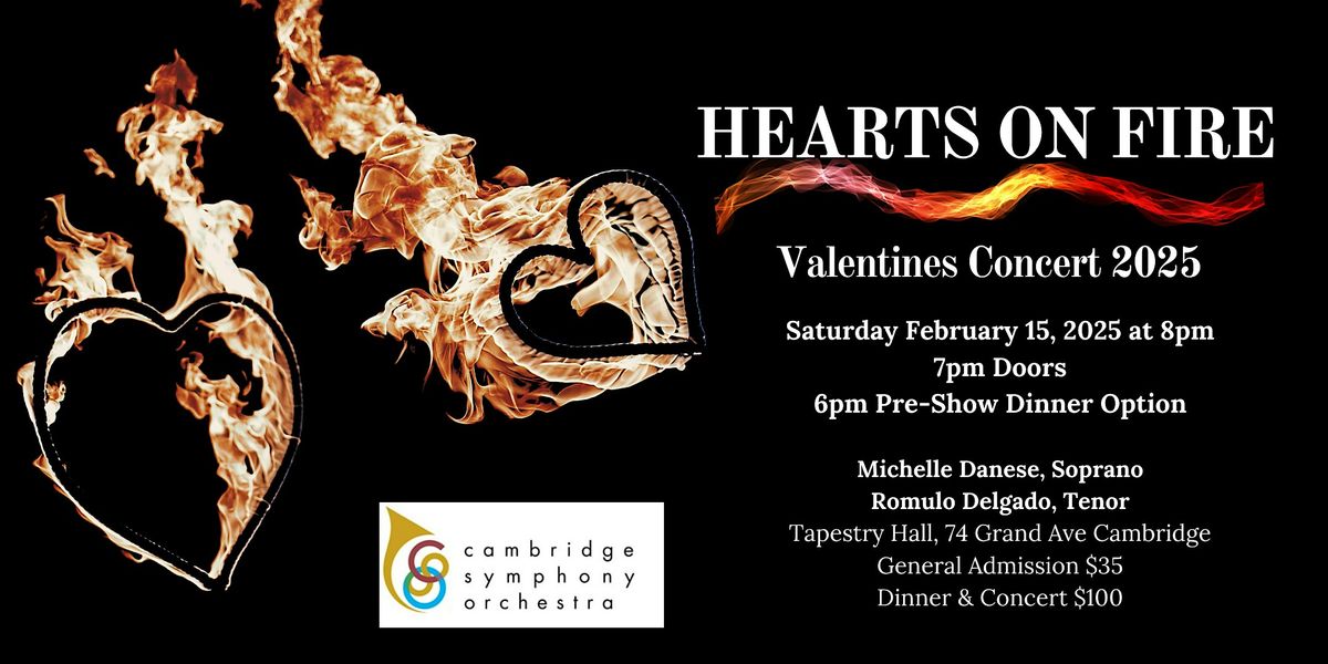 Hearts on Fire - Cambridge Symphony Orchestra