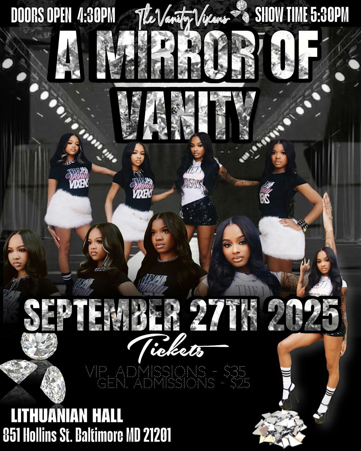 The Vanity Vixens Present \u201c A MIRROR OF VANITY \u201c