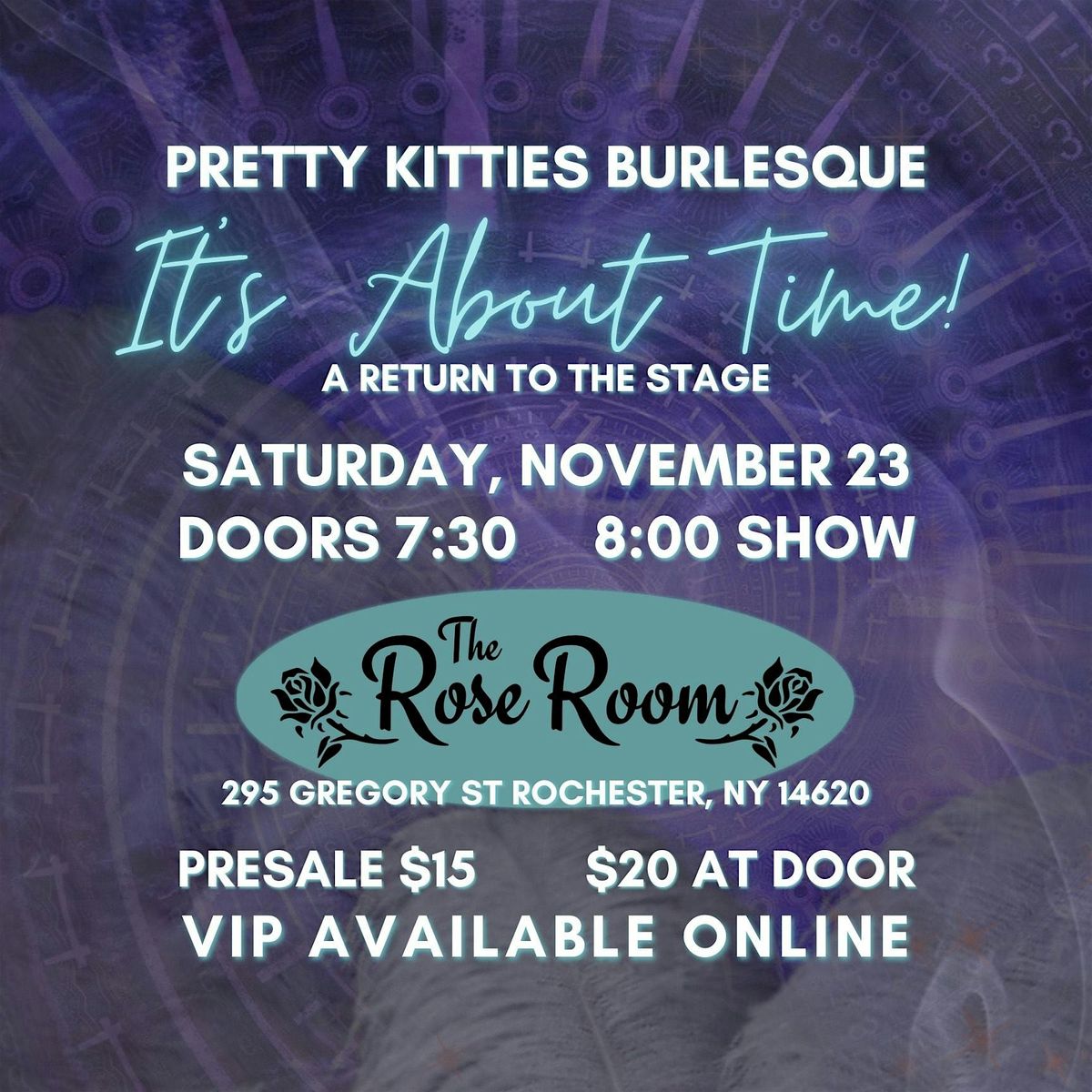 Pretty Kitties Burlesque: It's About Time!