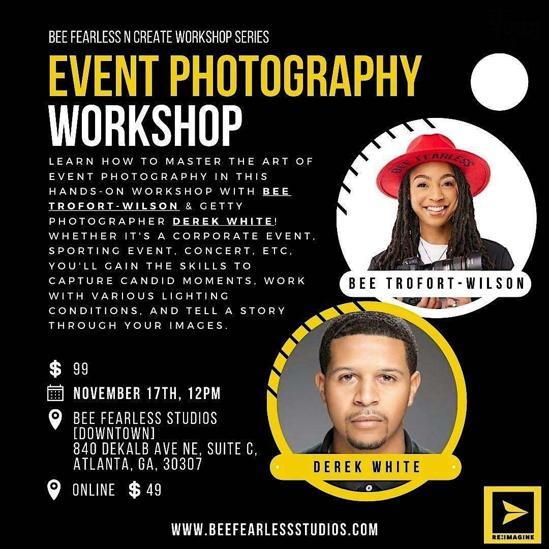 Event Photography Workshop: Capture the Moment