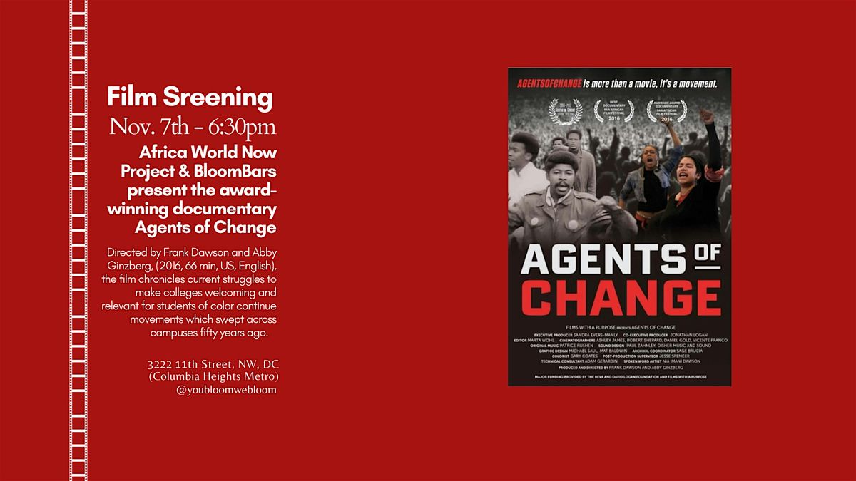 Film Screening: Agents of Change