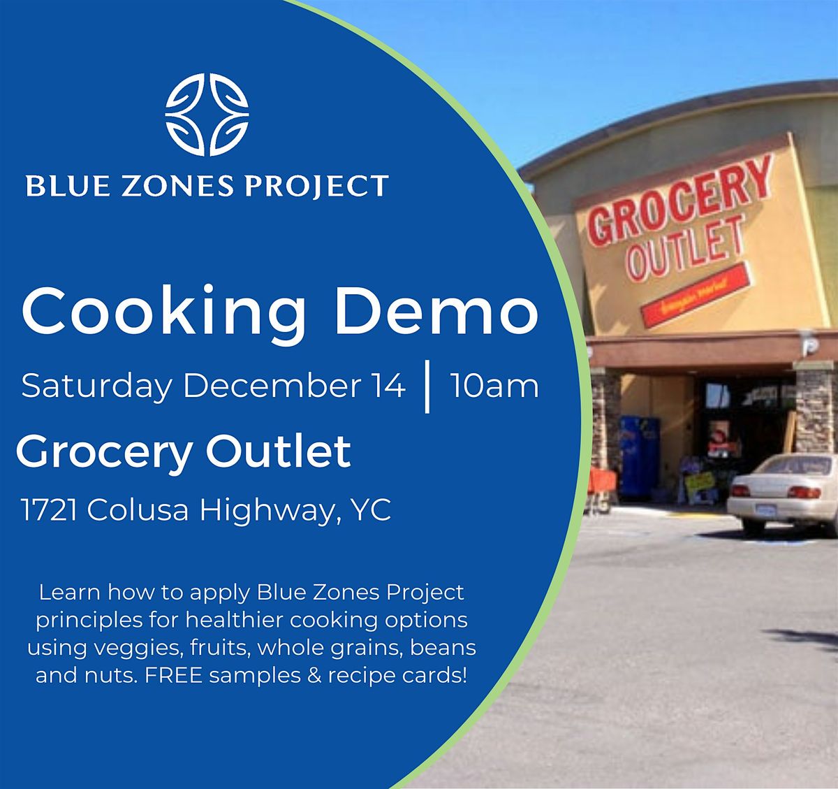 Blue Zones Project Yuba Sutter Cooking Demonstration