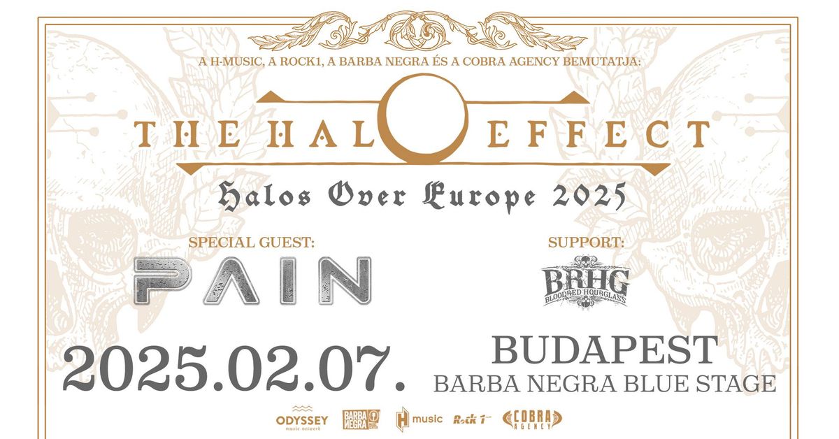 The Halo Effect I Halos Over Europe Tour 2025 I PAIN I Barba Negra