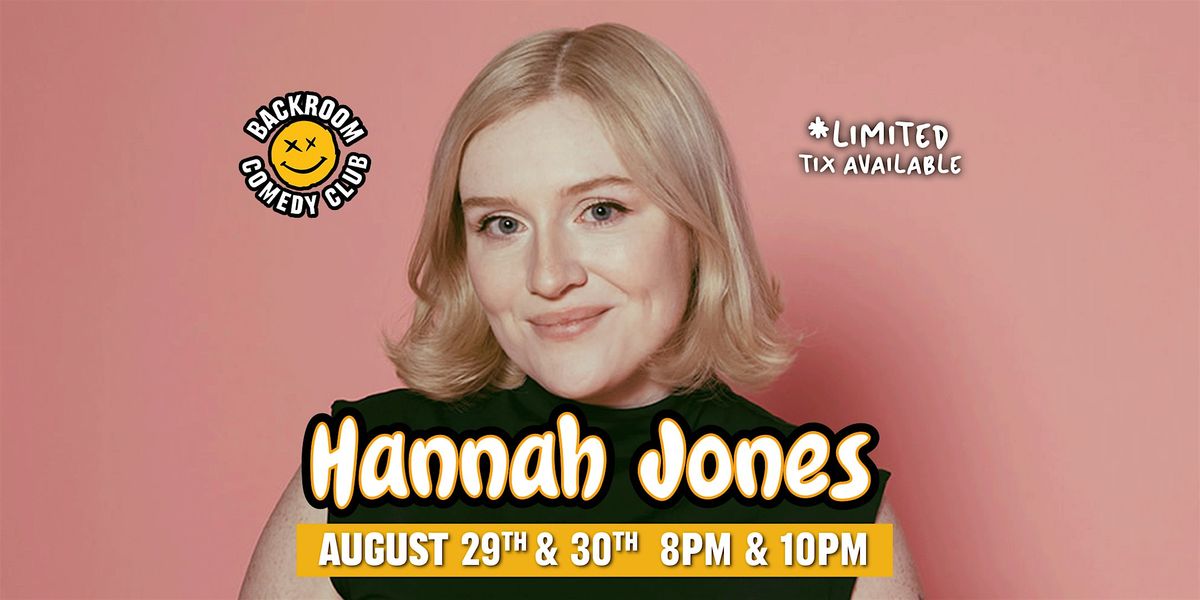 Hannah Jones Live @ Backroom Comedy Club