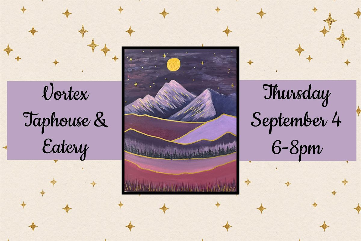 September Paint Night at Vortex Taphouse & Eatery