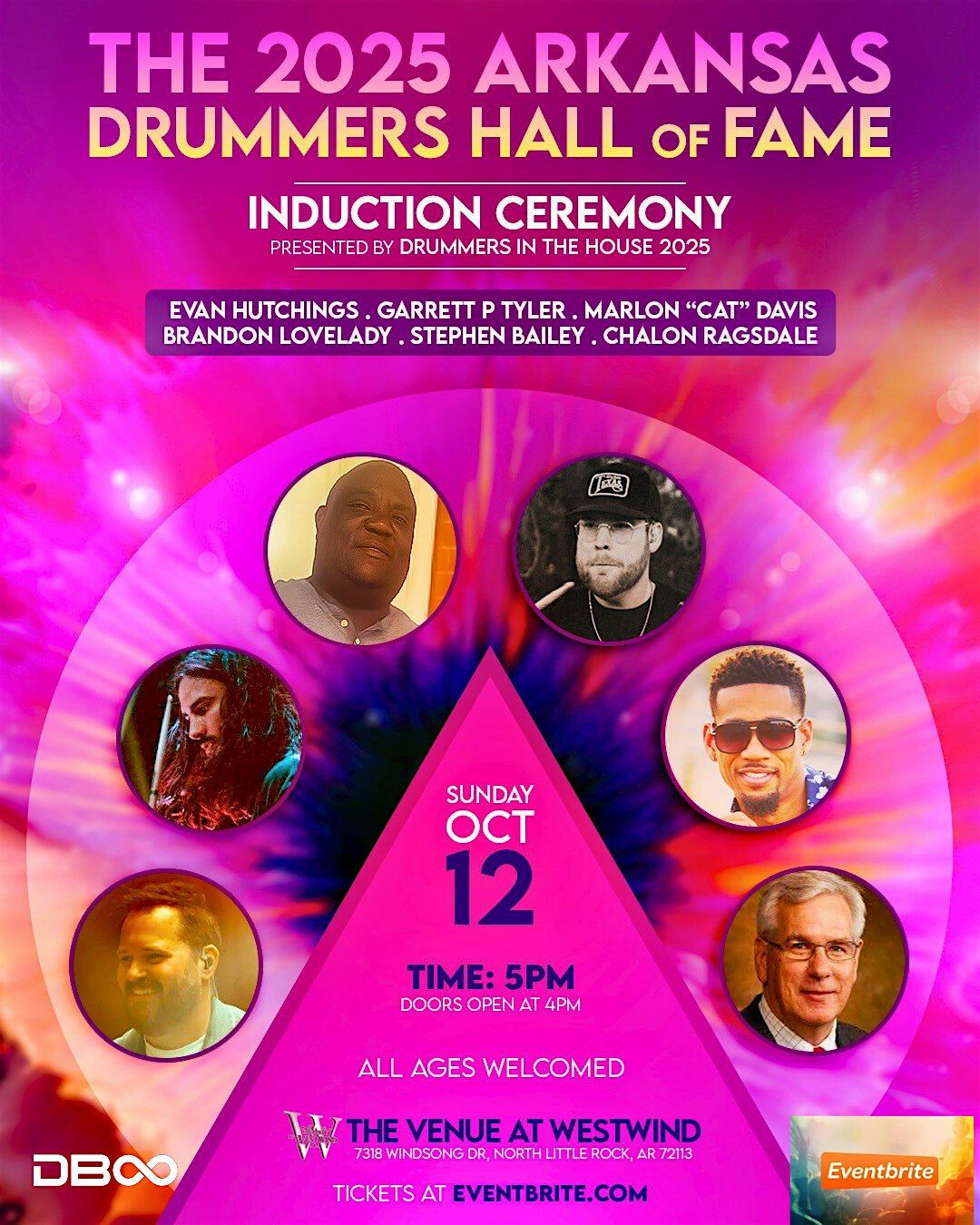 AR. DRUMMERS HALL OF FAME INDUCTION CEREMONY