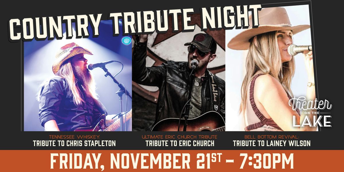 Tributes to Chris Stapleton, Eric Church & Lainey Wilson