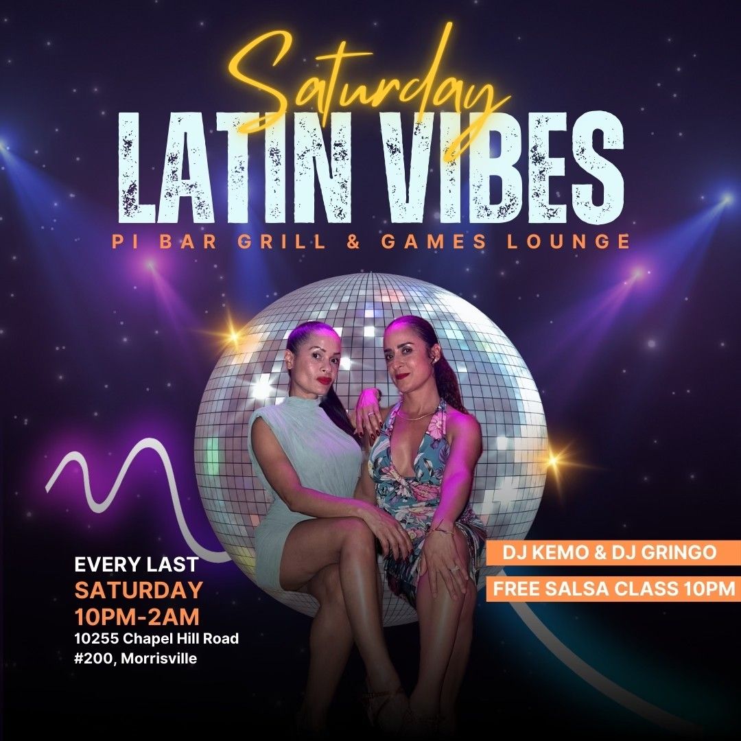 \ud83d\udc83Saturday Latin Vibes Social at Pi Bar