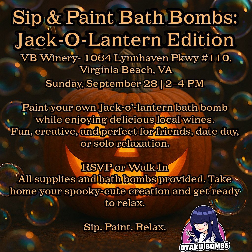 Sip & Paint Bath Bombs