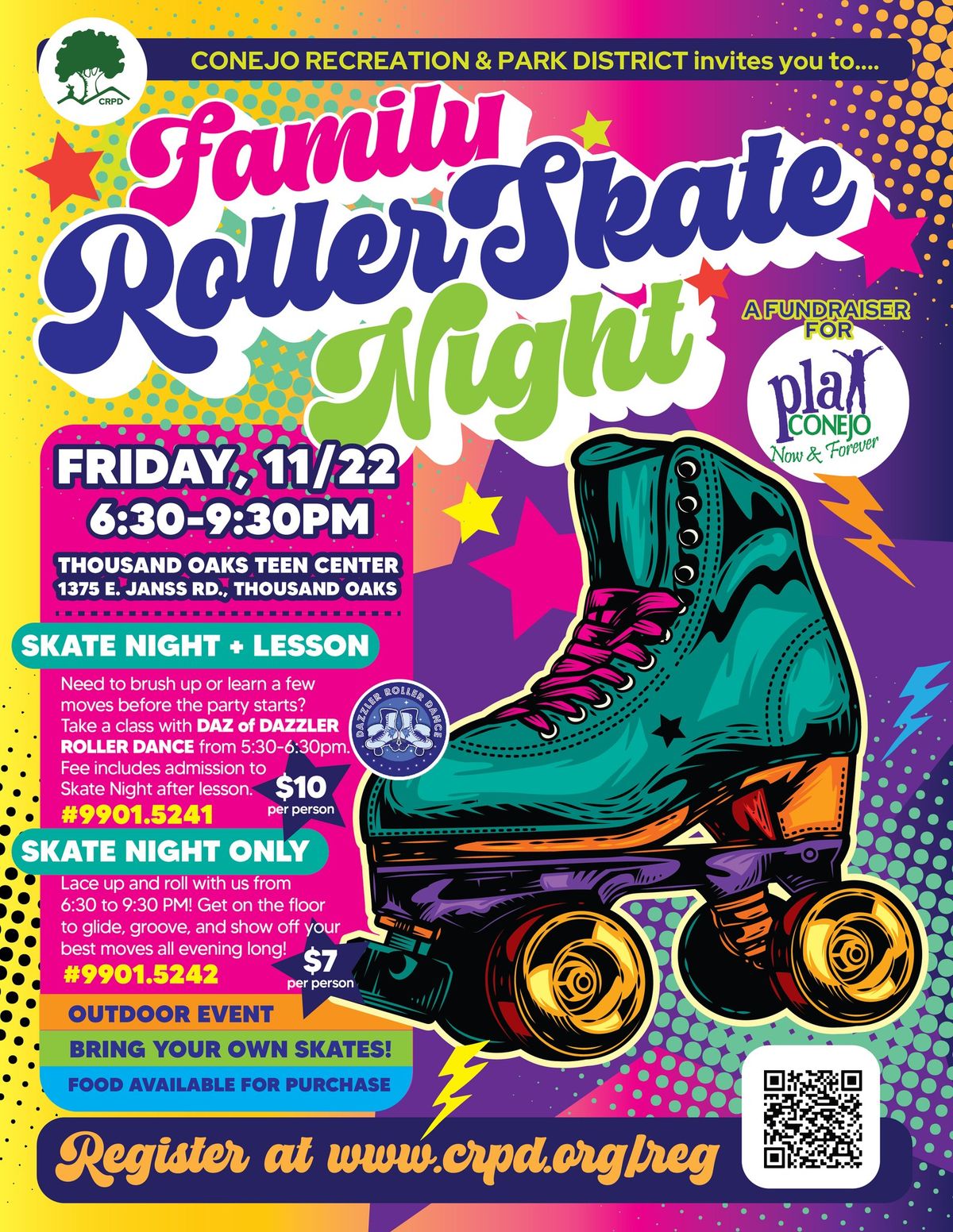 Family Roller Skate Night!