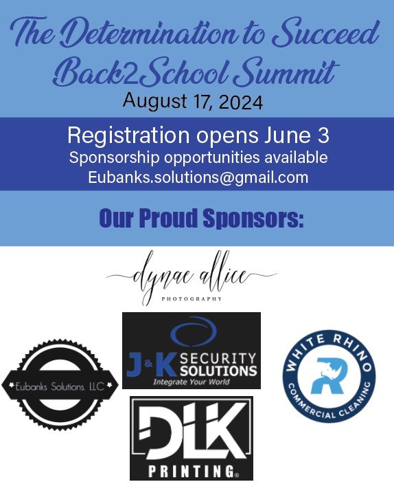 The Determination to Succeed Back2School Summit