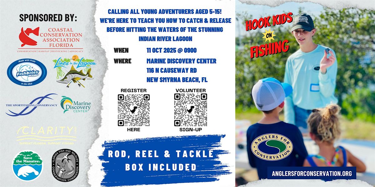 Fall 2025 Hook Kids on Fishing - Volusia County