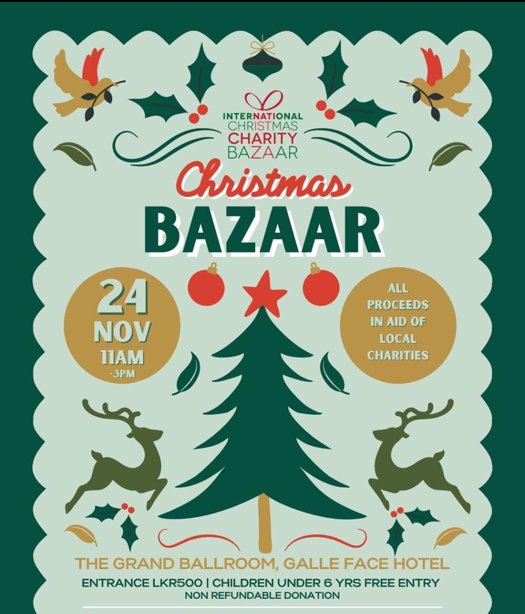 Zonta Club III of Colombo at International Christmas Charity Bazaar 2024